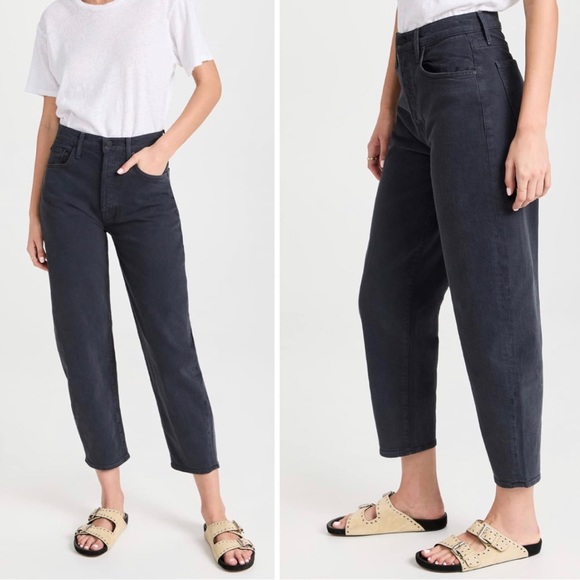 MOTHER Denim - MOTHER Curbside Superior High Rise Tapered Ankle Jeans Devil May Care 26